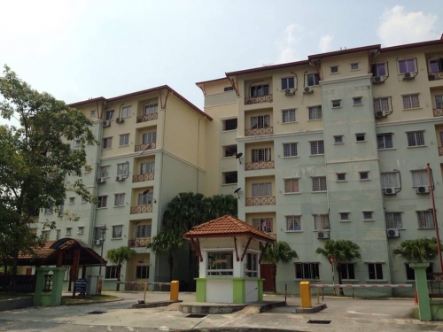 APARTMENT SERI GALAKSI SUBANG BESTARI, SHAH ALAM U5 FOR SALE UNTUK DIJUAL